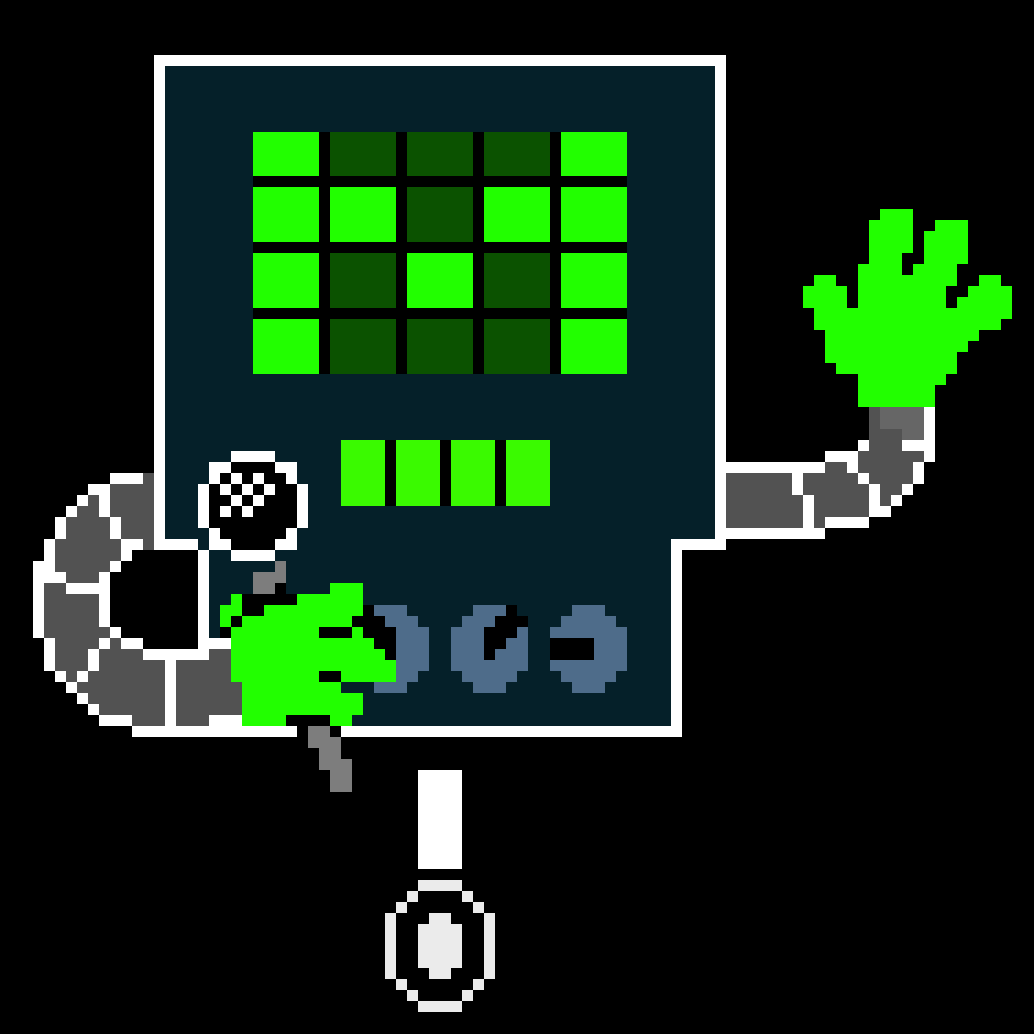 [9664c4] Bighairycaden1 3DBBTale sprite 