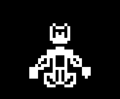[0f5524] -turns 3 feet tall and turns into a cartoon smiling demon- ... Hehehehee... Welcome to my horror show... -Not-so-Tiny Timmy
