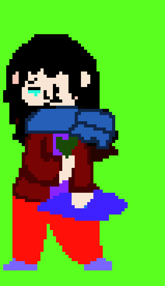 [904ba9] heals the crack on red sans head there...........