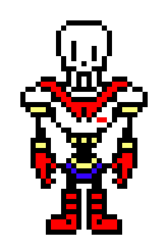 Papyrus Pixel Art