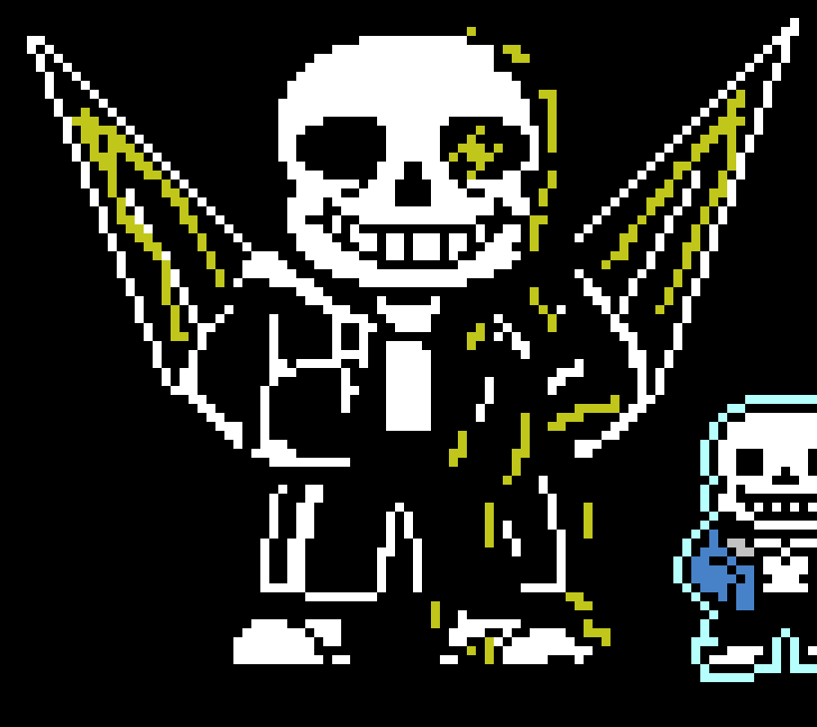 [b9e2a4] custom sans battle sprite