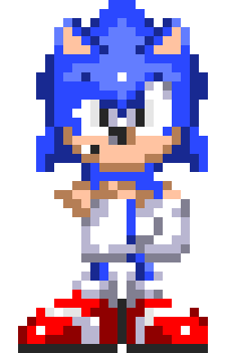 Look, your not the real sonic, get now im outta here