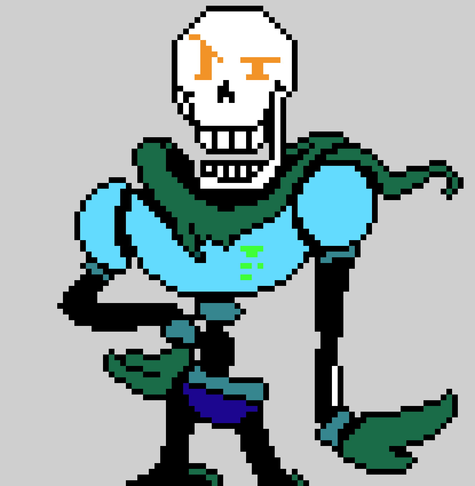 [ed1d20] Nuketale papyrus battle sprite