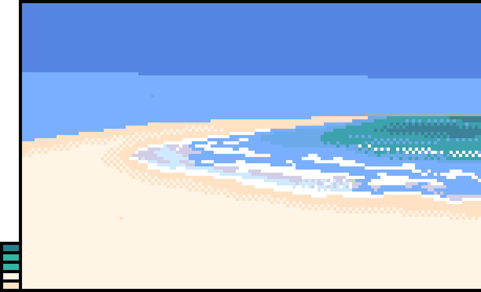 [9664c4] beach