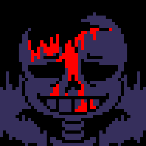 [7ce906] *(You feel corrupted with darkness and injecting demented with darkness...) -HorrorTale Sans
