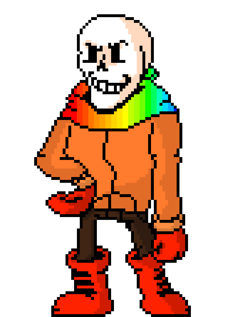Spinshift (storyshift version) PAPYRUS!! GOD OF PUZZLES AND JAPES!! (updated)