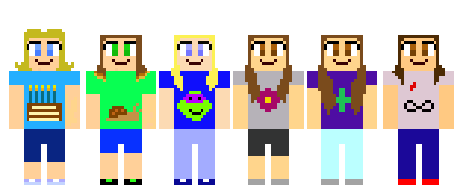 [9664c4] Minecraft skins