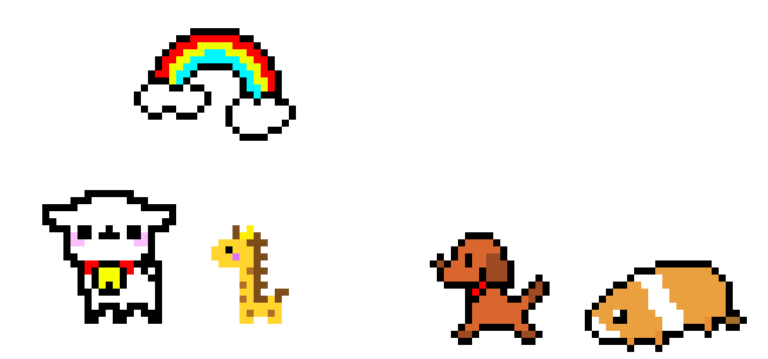[9664c4] animal pixel art