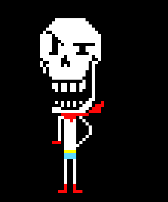 [e6d58b] Undertale Papyrus sprite