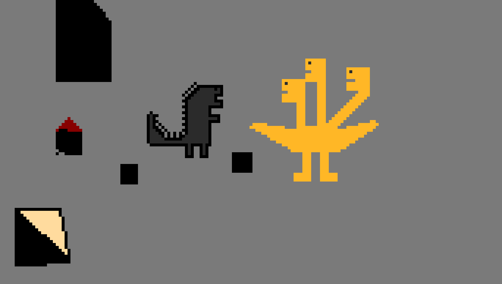 [9664c4] godzilla vs king ghidorah in tokyo
