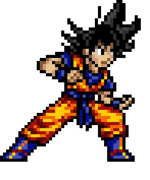 [58fd2b] DBZ What If Goku Had Broly’s Potential? Base Form.