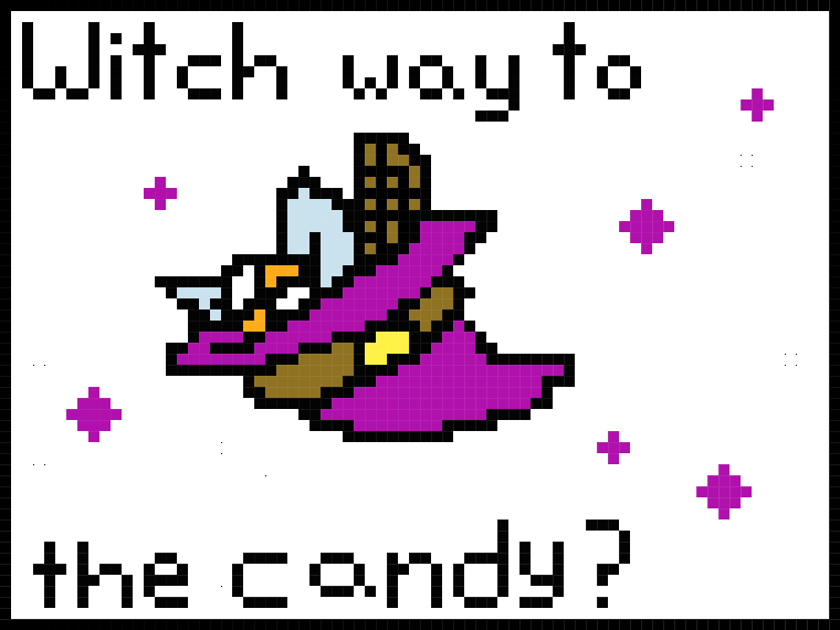[9664c4] Witch Way To The Candy?