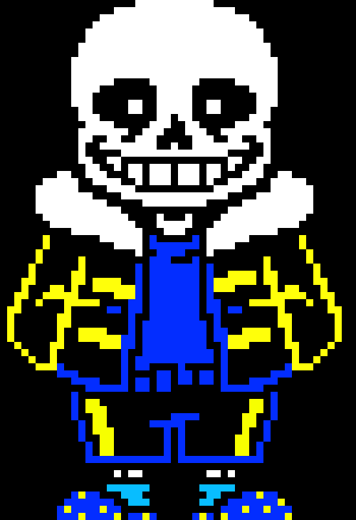 Outer Last Breath Sans Phase 1 Sprite