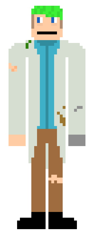 [9664c4] scientist dirty jacket 