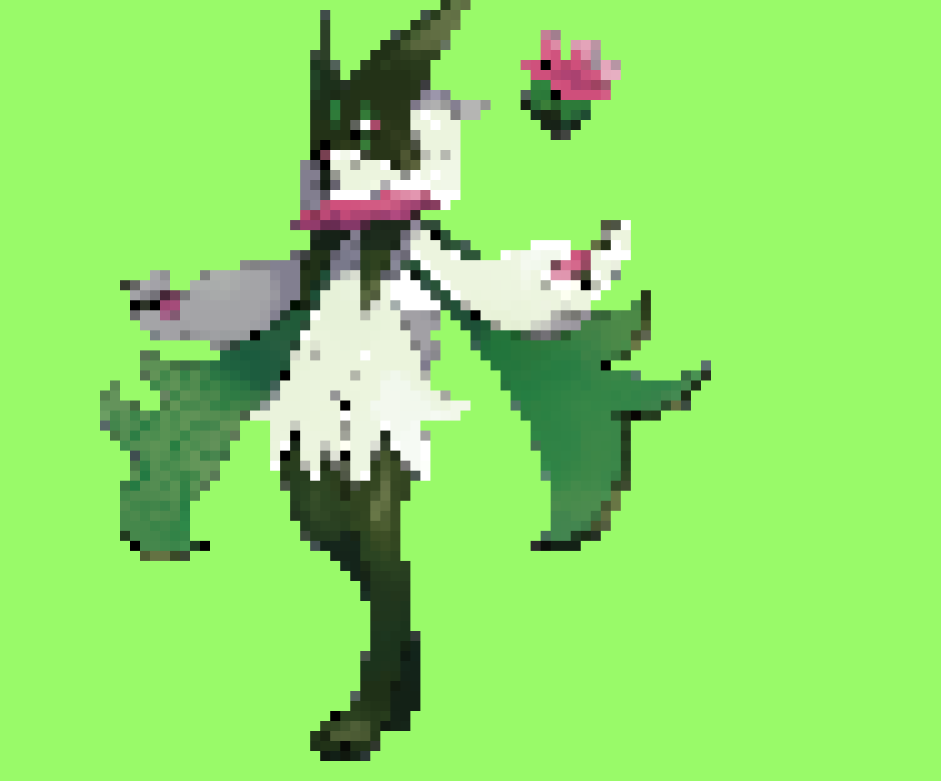 [cb6edd] Ring with the Grass-Type Meowscarada ex