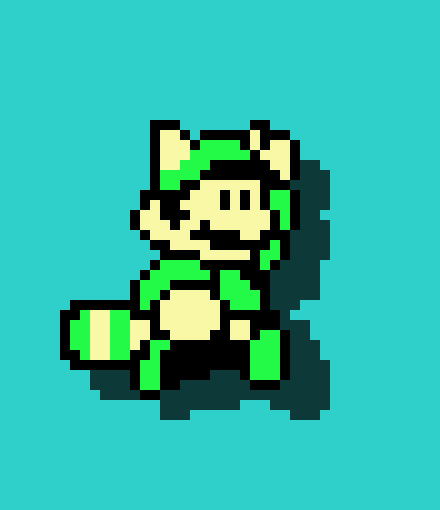 [fd2ec2] Raccoon Luigi : Super Mario 3