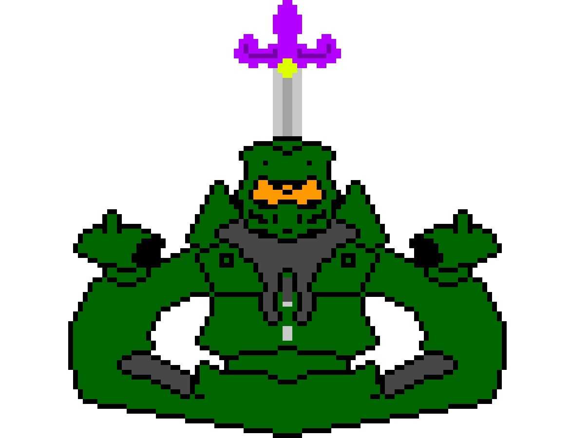 [89e128] Dear Master Chief...THIS. IS. SPARTAAA!!!!!!!!!!!!!!!!!!!!!!!!!! -Witch Knight Malwyn