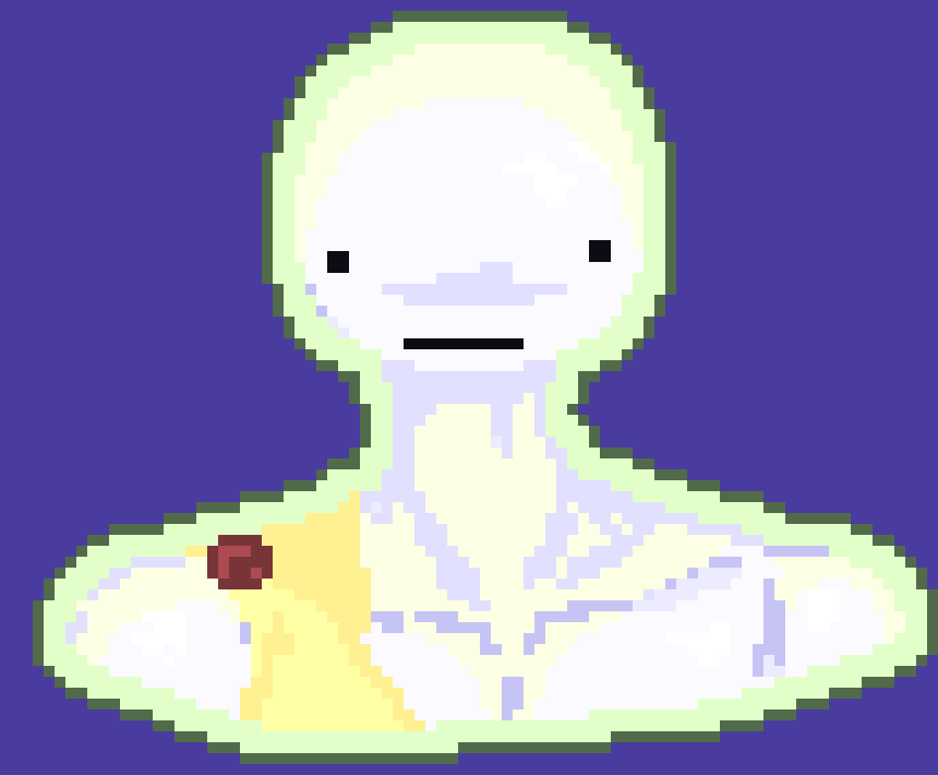 [4b26cc] Aura of stench for being on a blue background