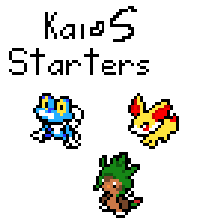 [9664c4] Kalos Starter Pokemon