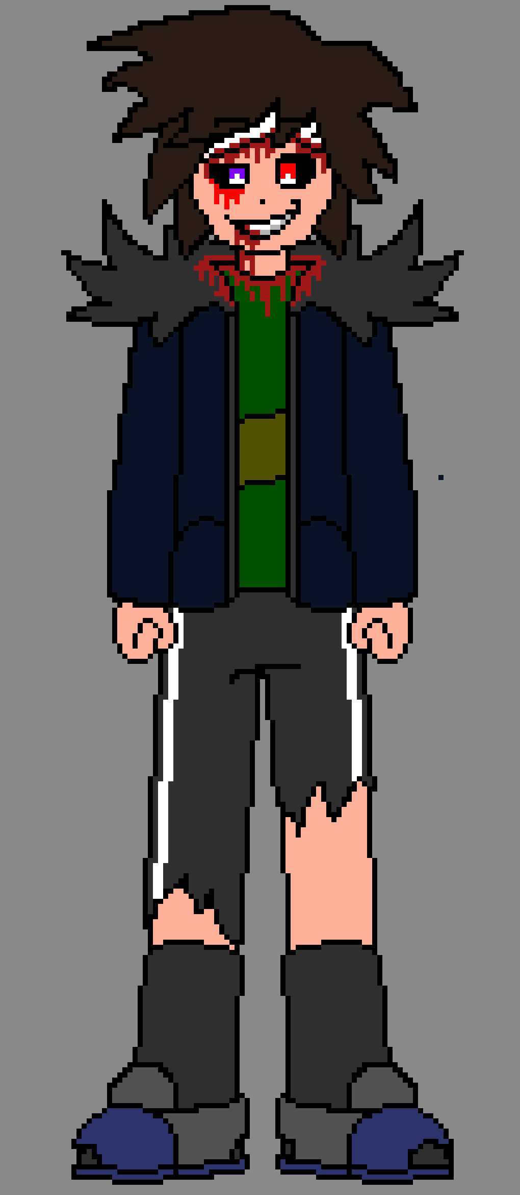 [ad6757] Terror snas but human and female (low quality) (unfinished but I wanna stop for now)