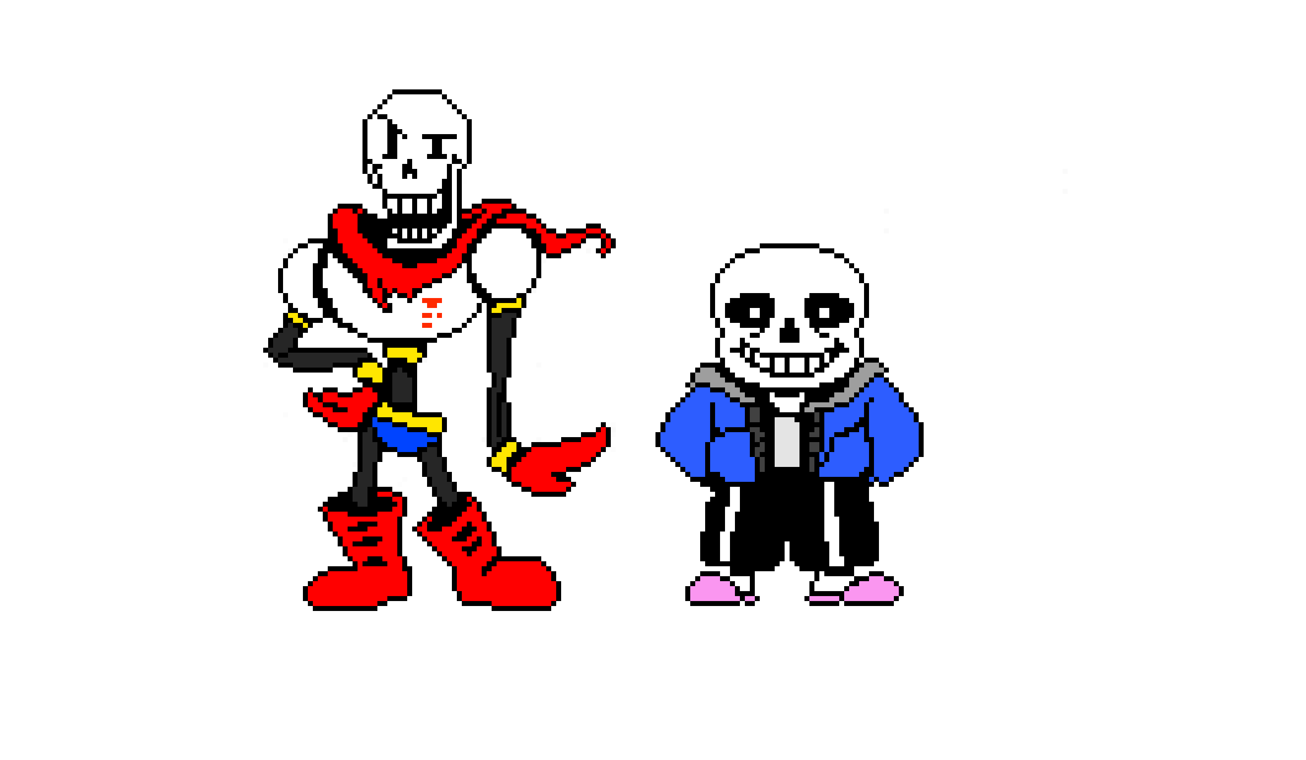 [b4c16a] THE GREAT PAPYRUS and sans the skeleton