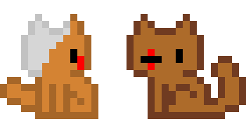 [9664c4] two cat OCs