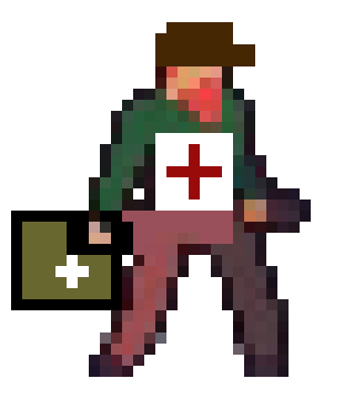 [f26dc3] Idle Character pixel art