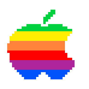 [9664c4] rainbow apple