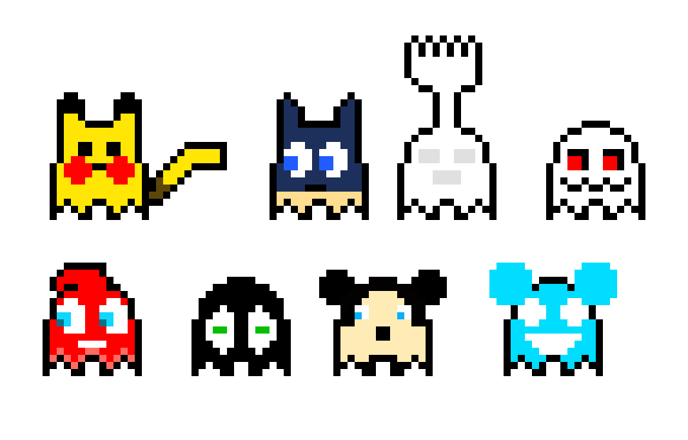 pac ghosts