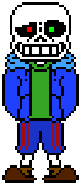 [d6b045] Me: So your a Sans with some type of power... (He is thinking of W.D gaster)