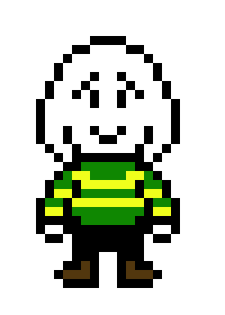 asriel dreemurr UT:FH Overworld Sprite
