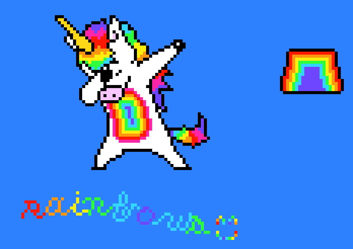 [9664c4] Unicorn Rainbows!