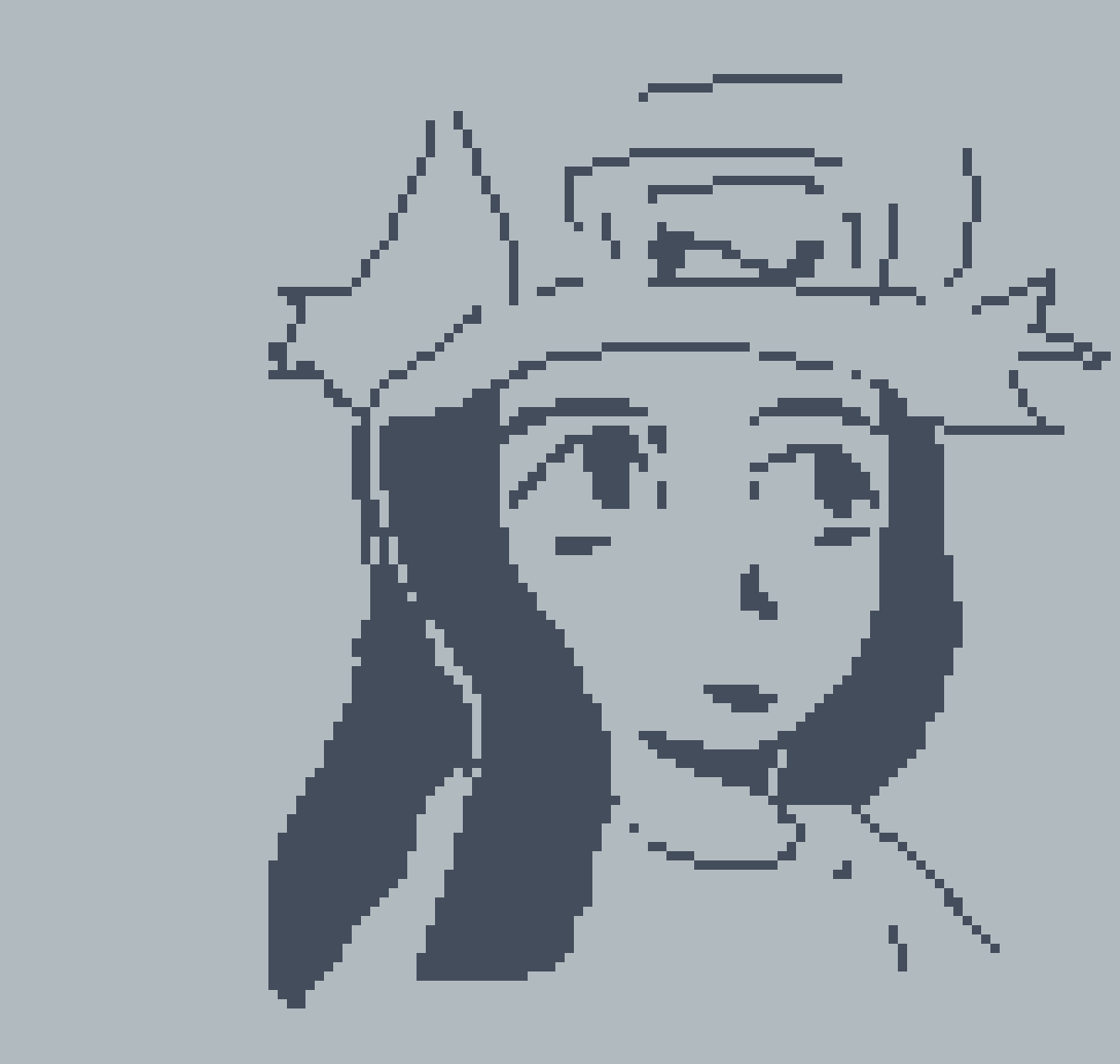 [2bfecf] thats enough cassette girl before i get mad about her face looking funny