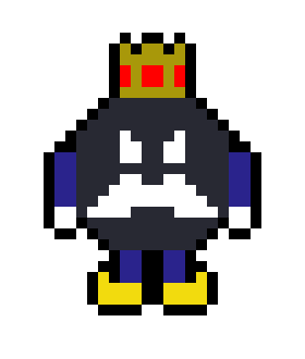[c5085a] King Bob-Omb Undertoad Sprite