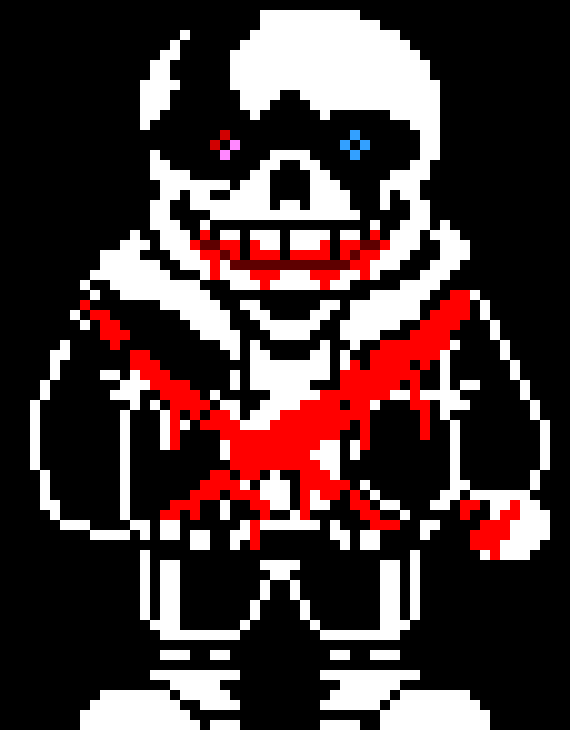  last breath Sans phase 4 Sprite Remix