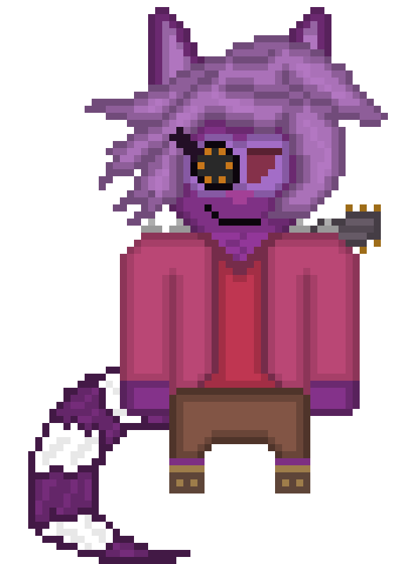 [6b5b07] Caspar Sprite w guitar