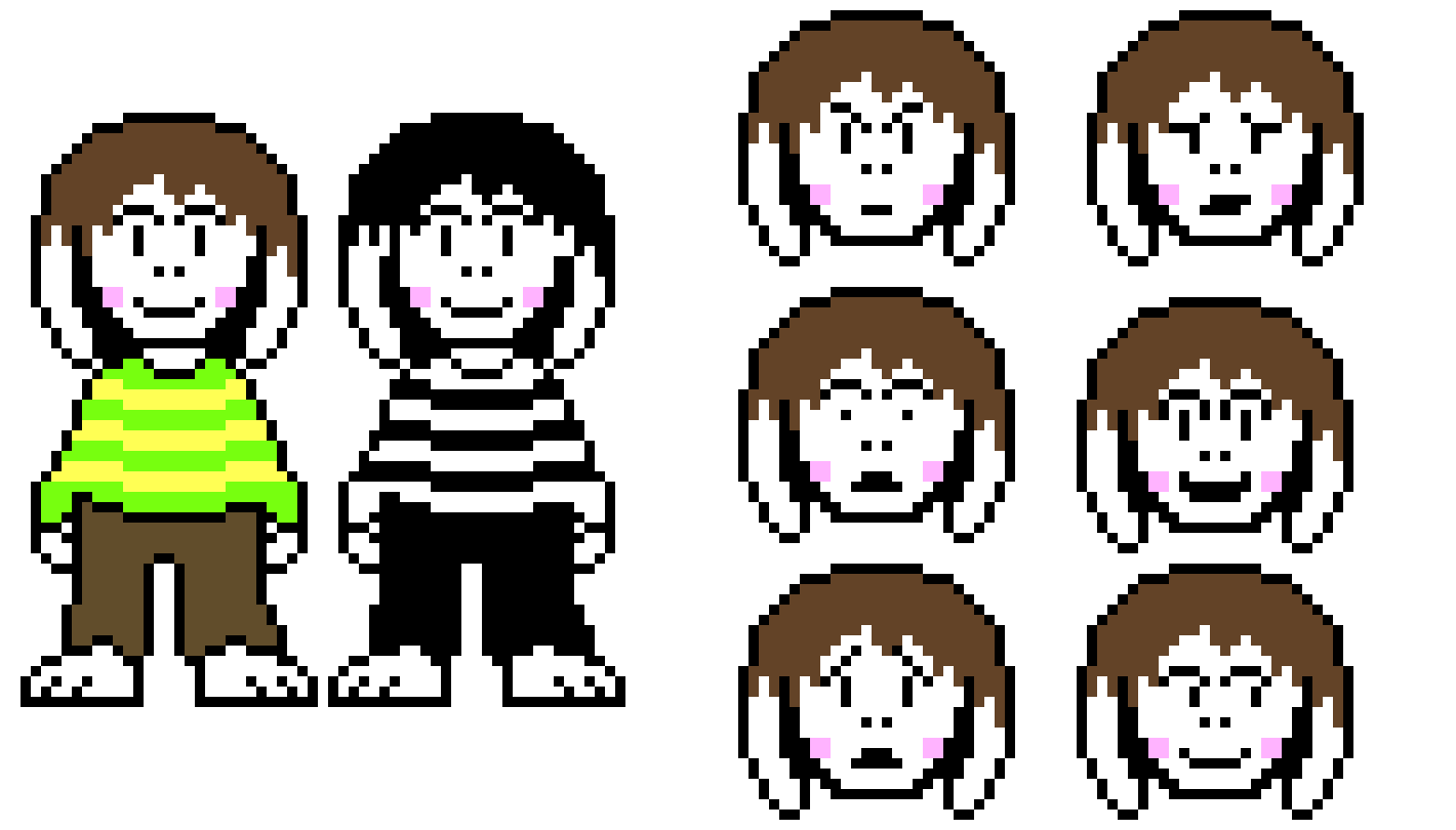 [9664c4] Undertale shuffledstory Chara (Shuffle 2)