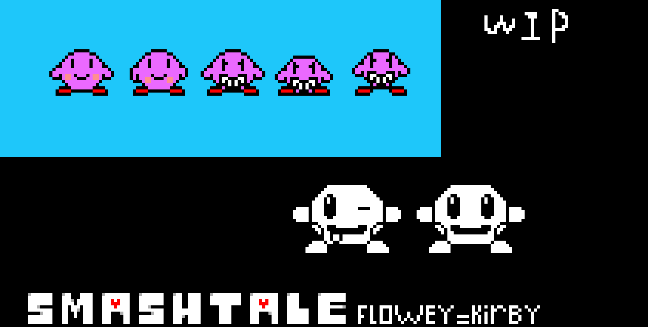 [9664c4] SMASHTALE my (version)flowey=kirby