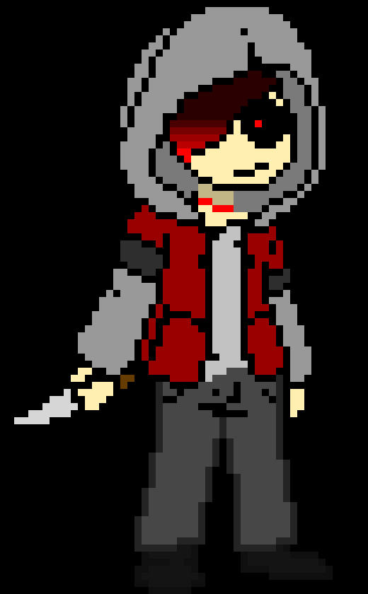 [4793a2] here goes...36 LV is at my advantage! -backs up- DESTROY THE PILLAR -knife glows black and red- BOOM! -slices the pillar clean in half- daaaaaaaaaamn....