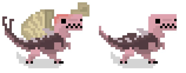 [cf7135] MH Anjanath Sprite (Normal and Agitated)