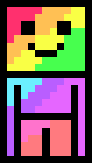 [786c7d] danganronpa pixel sprite base