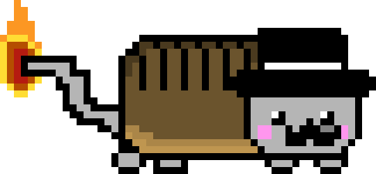 [9664c4] Toast Bread Cat