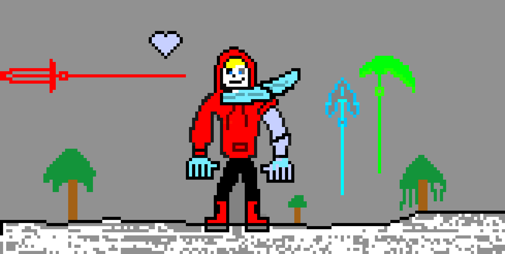 The first fight.