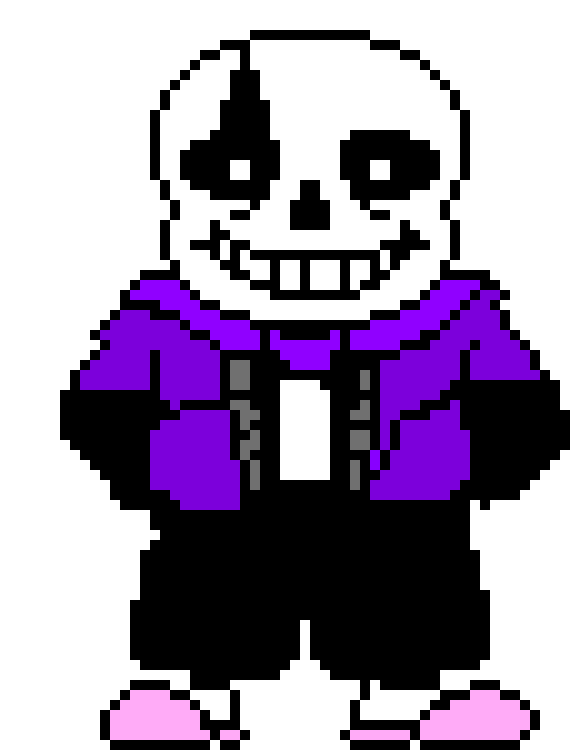 [2b592c] Purple Sans (My OC)