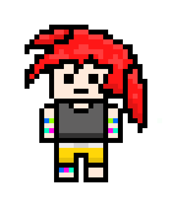 [f73a7a] Danganronpa Pixel Sprite Base