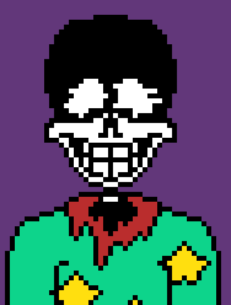 [2fbf6b] * papyrus casted teralazing. * you started to feel dizzy as you burned to ash.