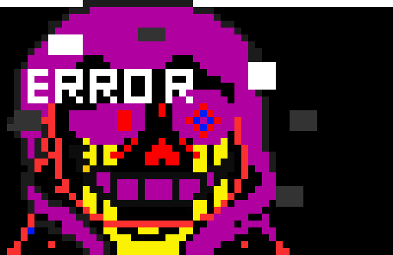 [450a4c] dustale error sans:oh HEY LET ME OUT [gaster blaster appears]