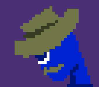 [8c660b] *he stopped* "Oh shit. (he said, as he was startled) hey there. you aint mad i killed your little chosen are ya?"