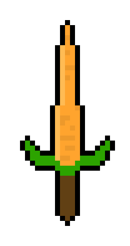 [ffdb1a] Carrot Sword