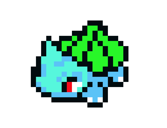 [9664c4] Bulbasaur pixel